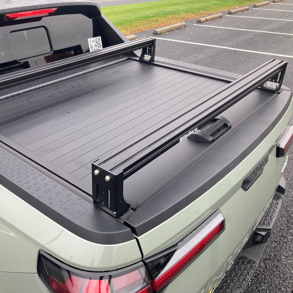 Santa Cruz- Bed Rack For Factory Cover with T-slots - Spirit of 1876 - BillieBars