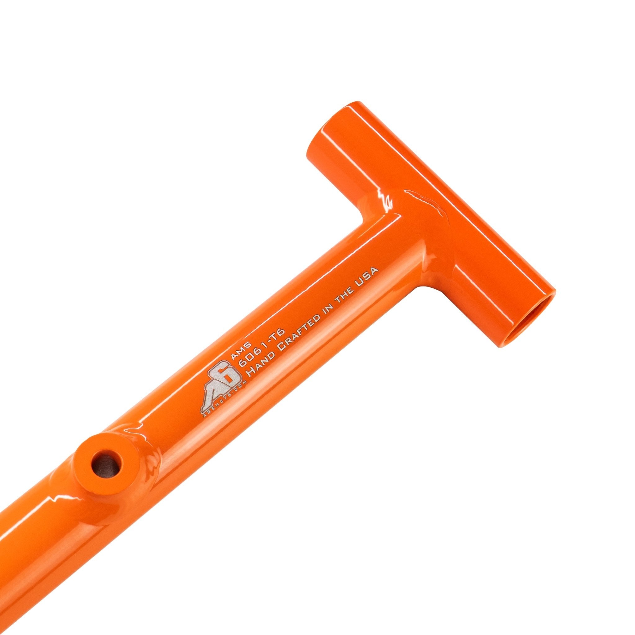 A6™ Adventure Mini Shovel (AMS - 1) - Orange - Spirit of 1876Agency6.com