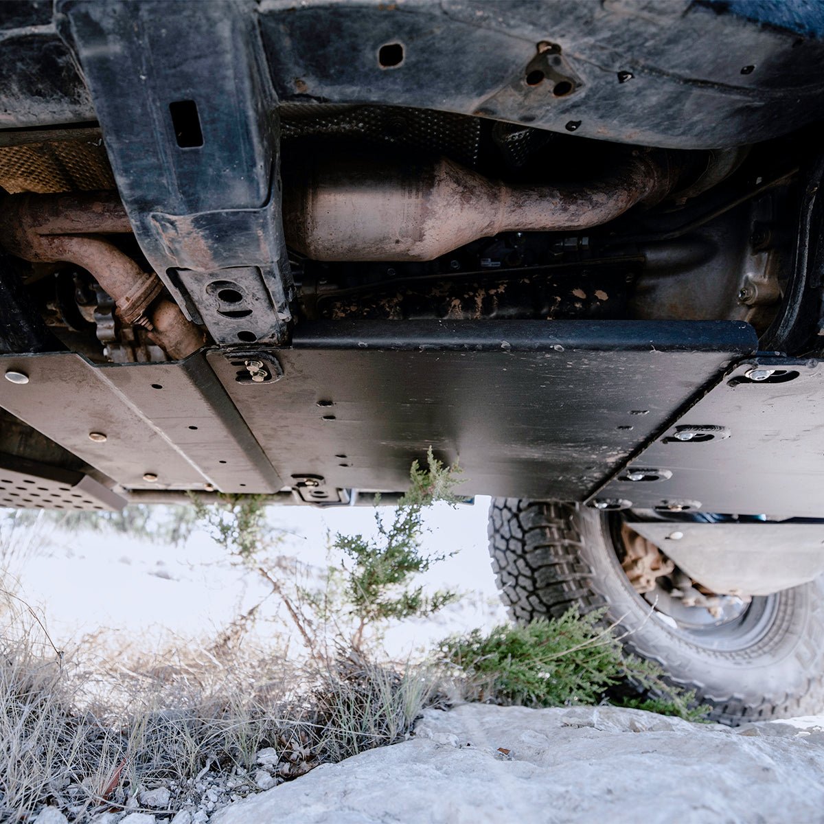 Transmission Skid Plate For 2010 - 2024 4Runner - Spirit of 1876Dealers of Cali Raised LED