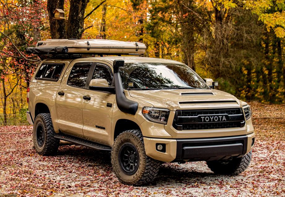 Step Edition Rock Sliders For 2014 - 2021 Toyota Tundra - Spirit of 1876Dealers of Cali Raised LED