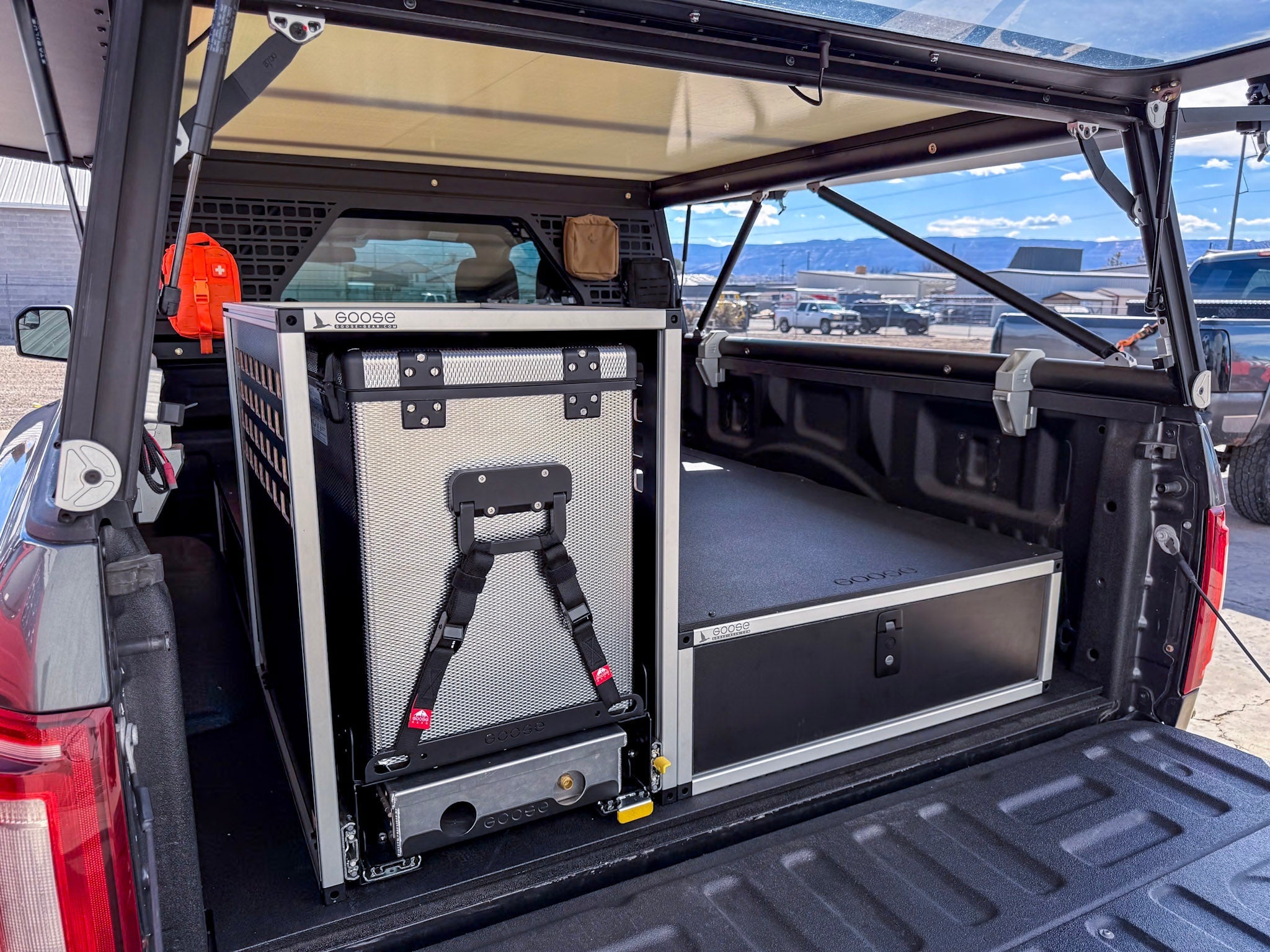 SoCal Ultimate Chef and Storage Package for Ford F150 Raptor 2015 - 2020 2nd Gen. SuperCrew - Spirit of 1876Goose Gear