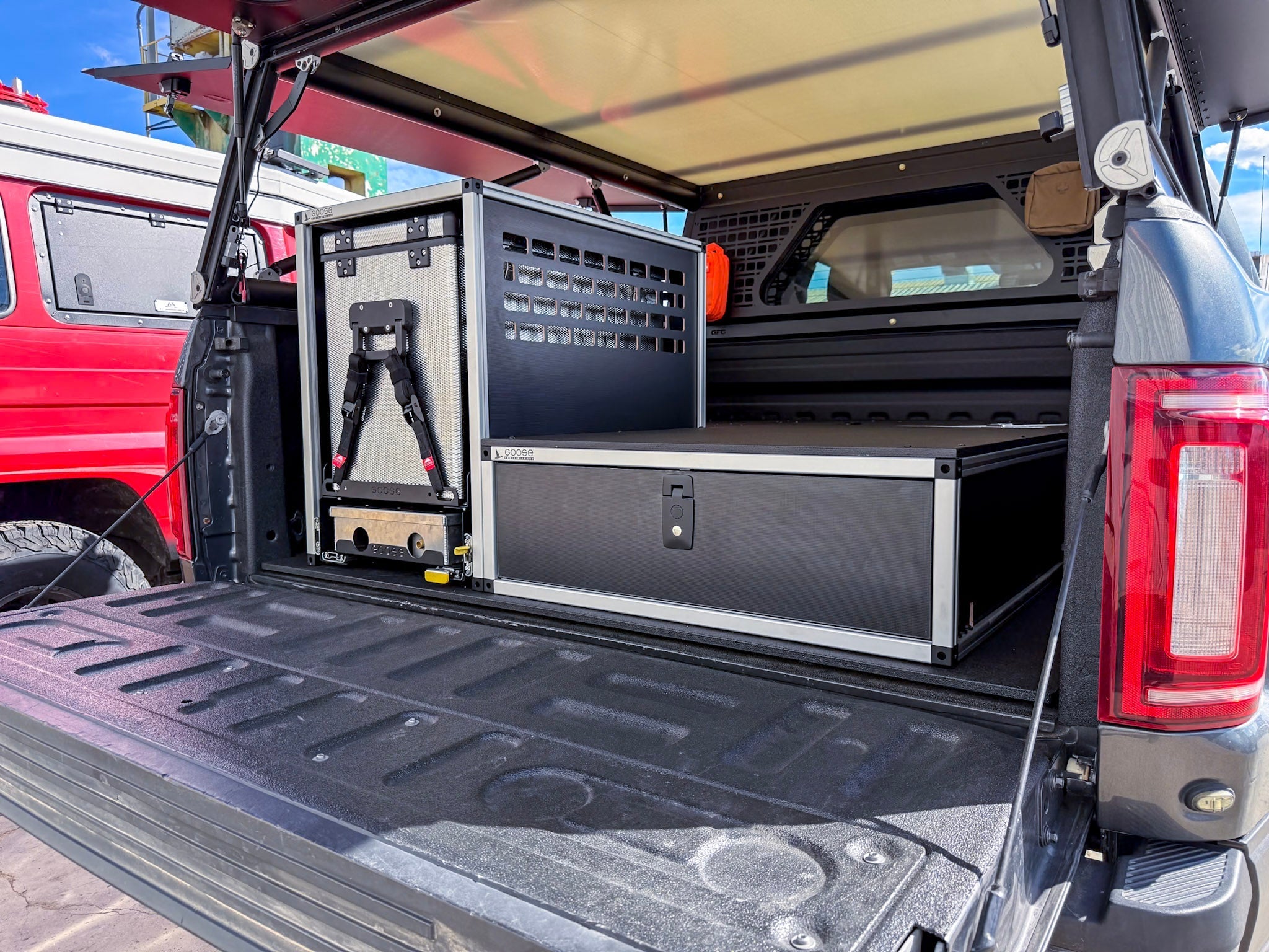 SoCal Ultimate Chef and Storage Package for Ford F150 Raptor 2015 - 2020 2nd Gen. SuperCrew - Spirit of 1876Goose Gear