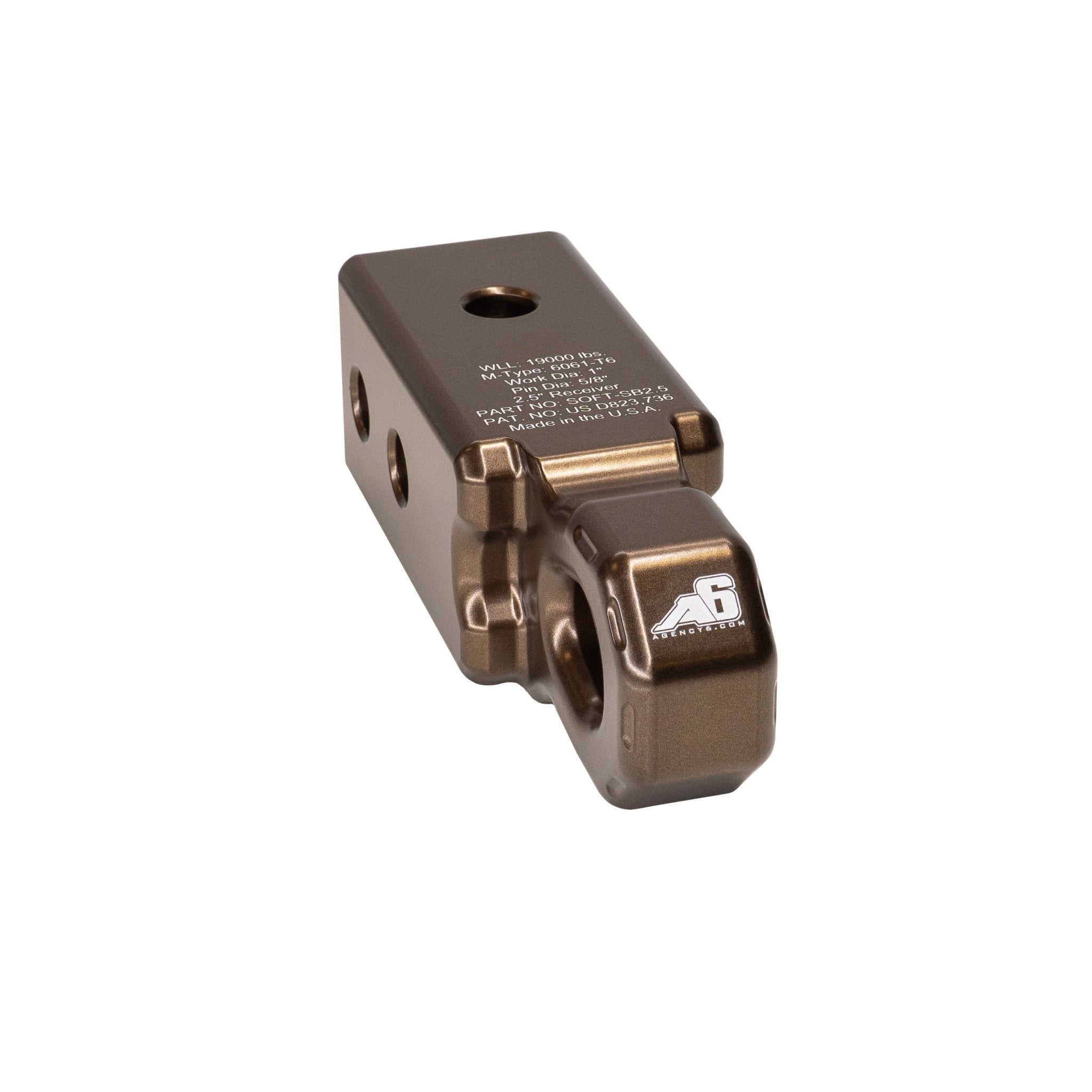 Soft Shackle Block 2.5" - Spirit of 1876Agency6.com