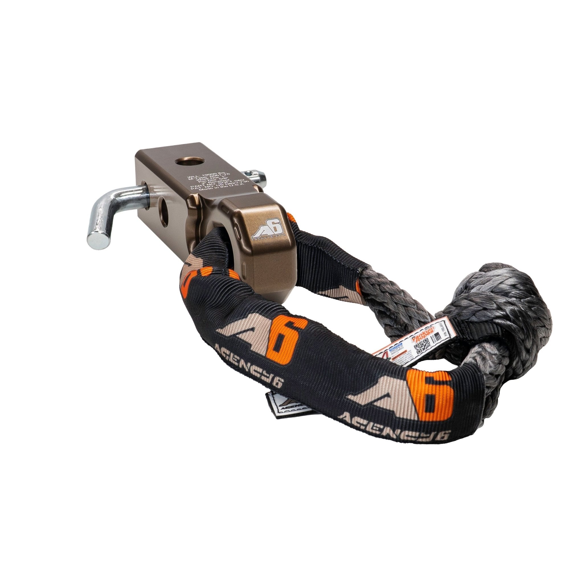 Soft Shackle Block 2 Inch Assembly - Spirit of 1876Agency6.com