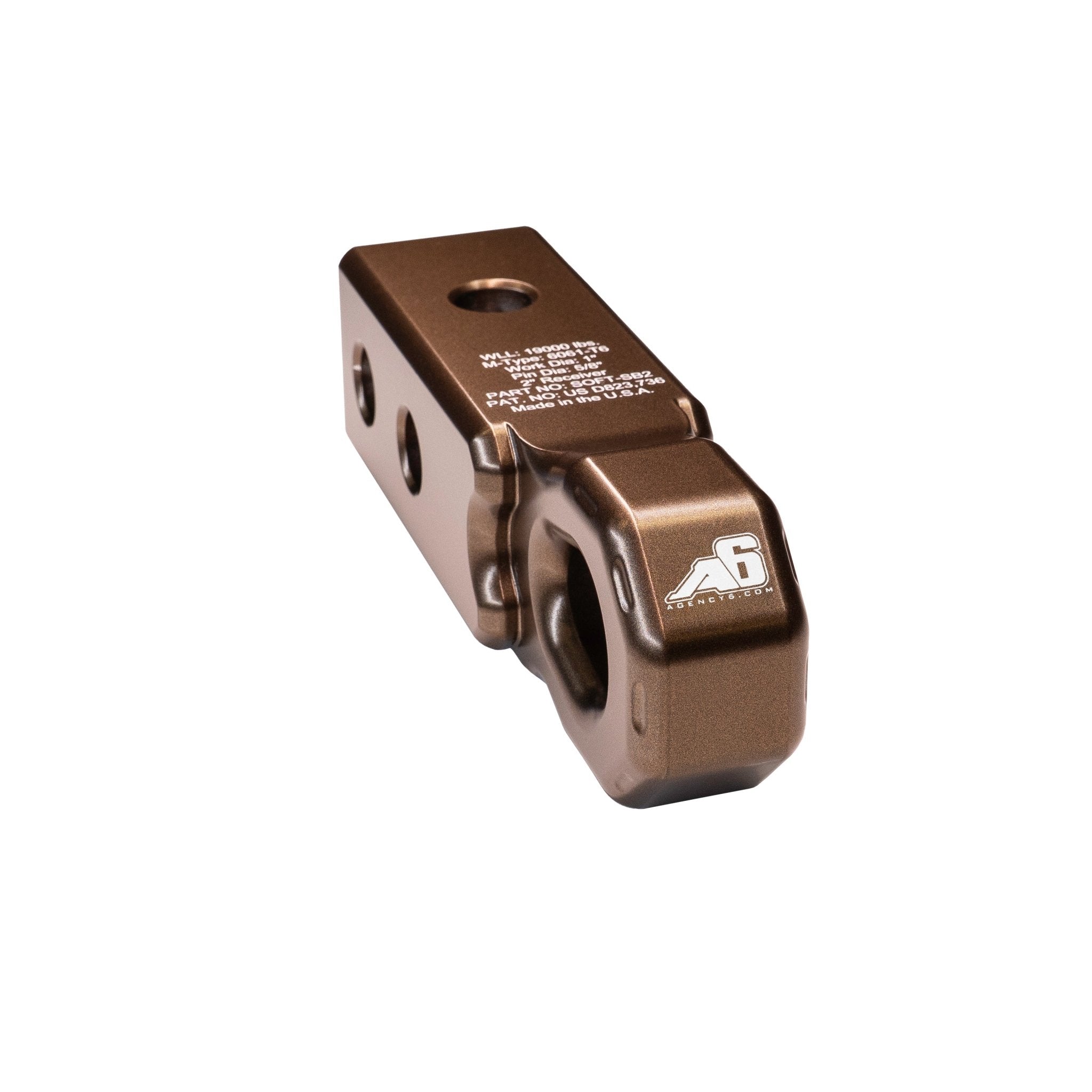 Soft Shackle Block 2" - Spirit of 1876Agency6.com