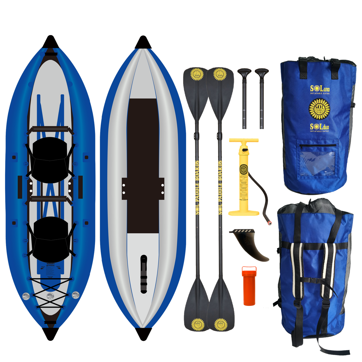 SOLduo Double Inflatable Kayak