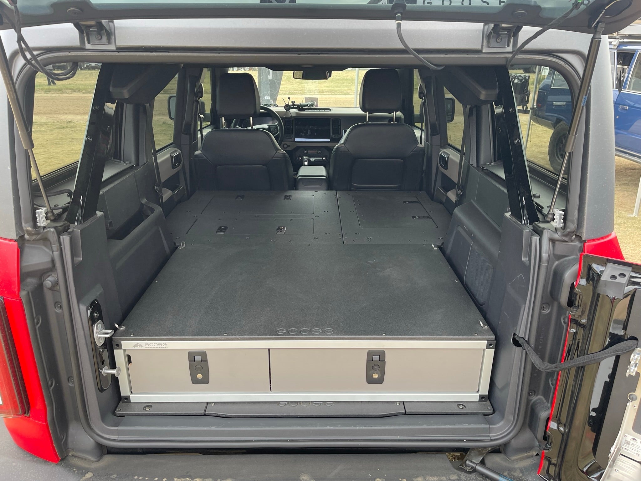 Stealth Sleep and Storage Package for Ford Bronco 2021 - Present 6th Gen. 4 Door - Spirit of 1876 - Goose Gear