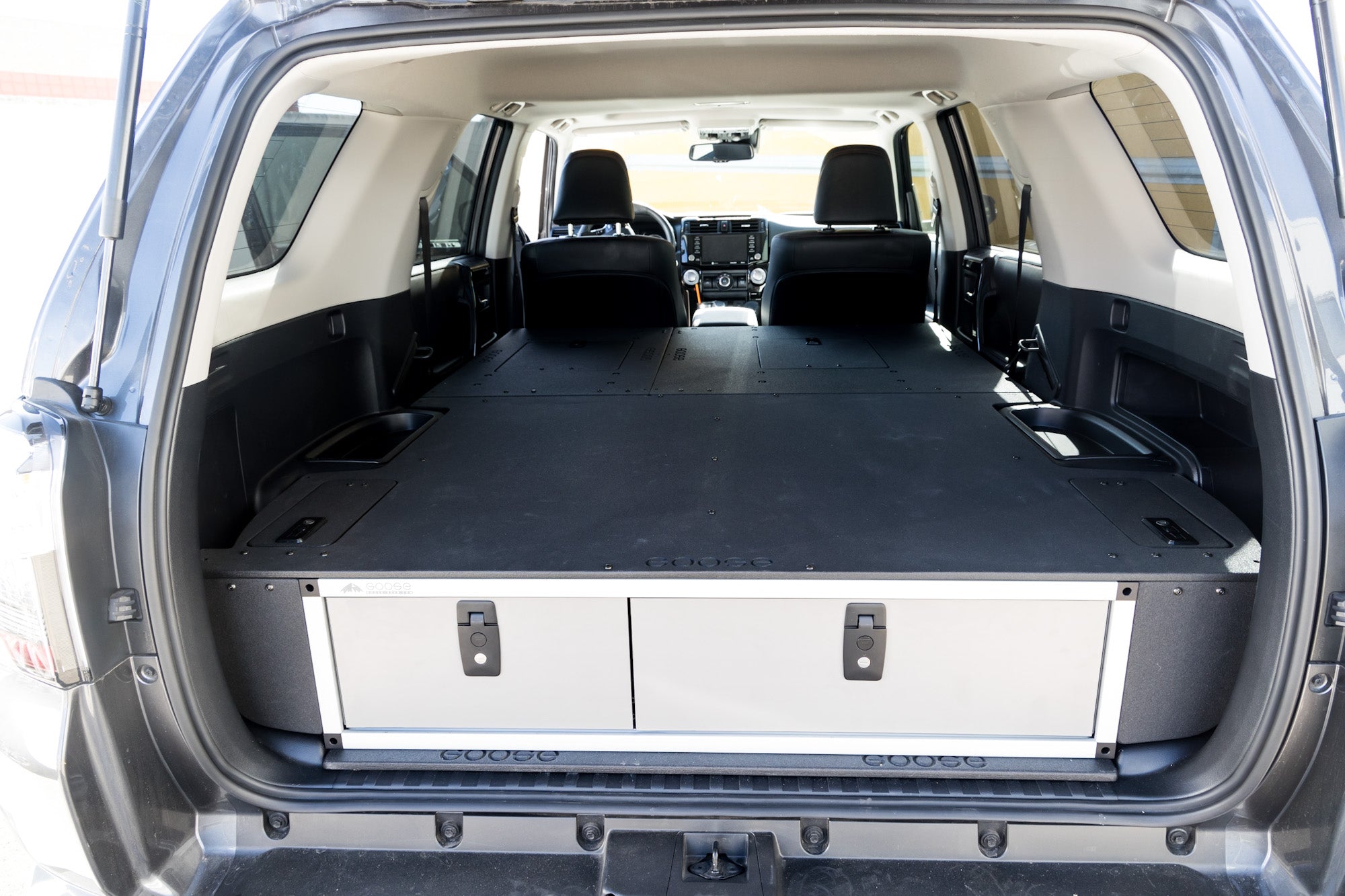 Stealth Sleep and Storage Package with Fitted Top Plate for Toyota 4Runner 2010 - 2024 5th Gen. - Spirit of 1876 - Goose Gear