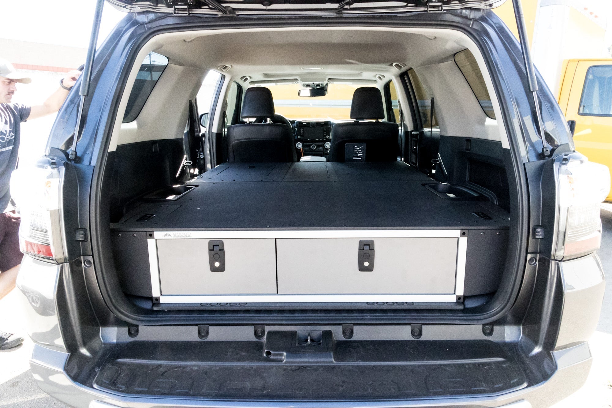 Stealth Sleep and Storage Package with Fitted Top Plate for Toyota 4Runner 2010 - 2024 5th Gen. - Spirit of 1876 - Goose Gear