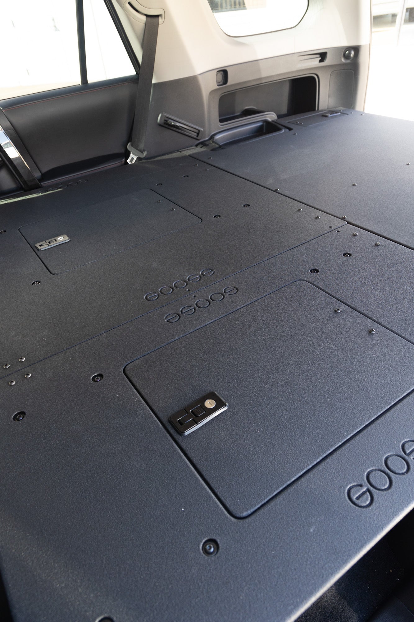 Stealth Sleep and Storage Package with Fitted Top Plate for Toyota 4Runner 2010 - 2024 5th Gen. - Spirit of 1876 - Goose Gear