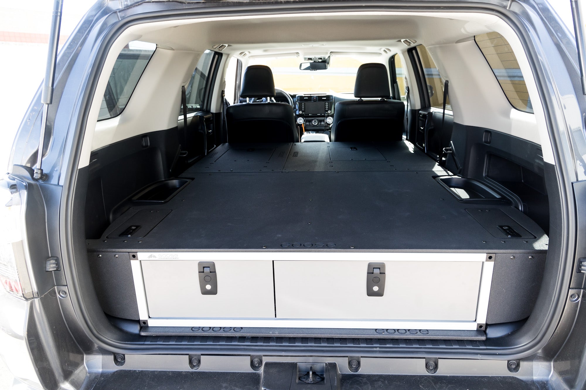 Stealth Sleep and Storage Package with Fitted Top Plate for Toyota 4Runner 2010 - 2024 5th Gen. - Spirit of 1876 - Goose Gear