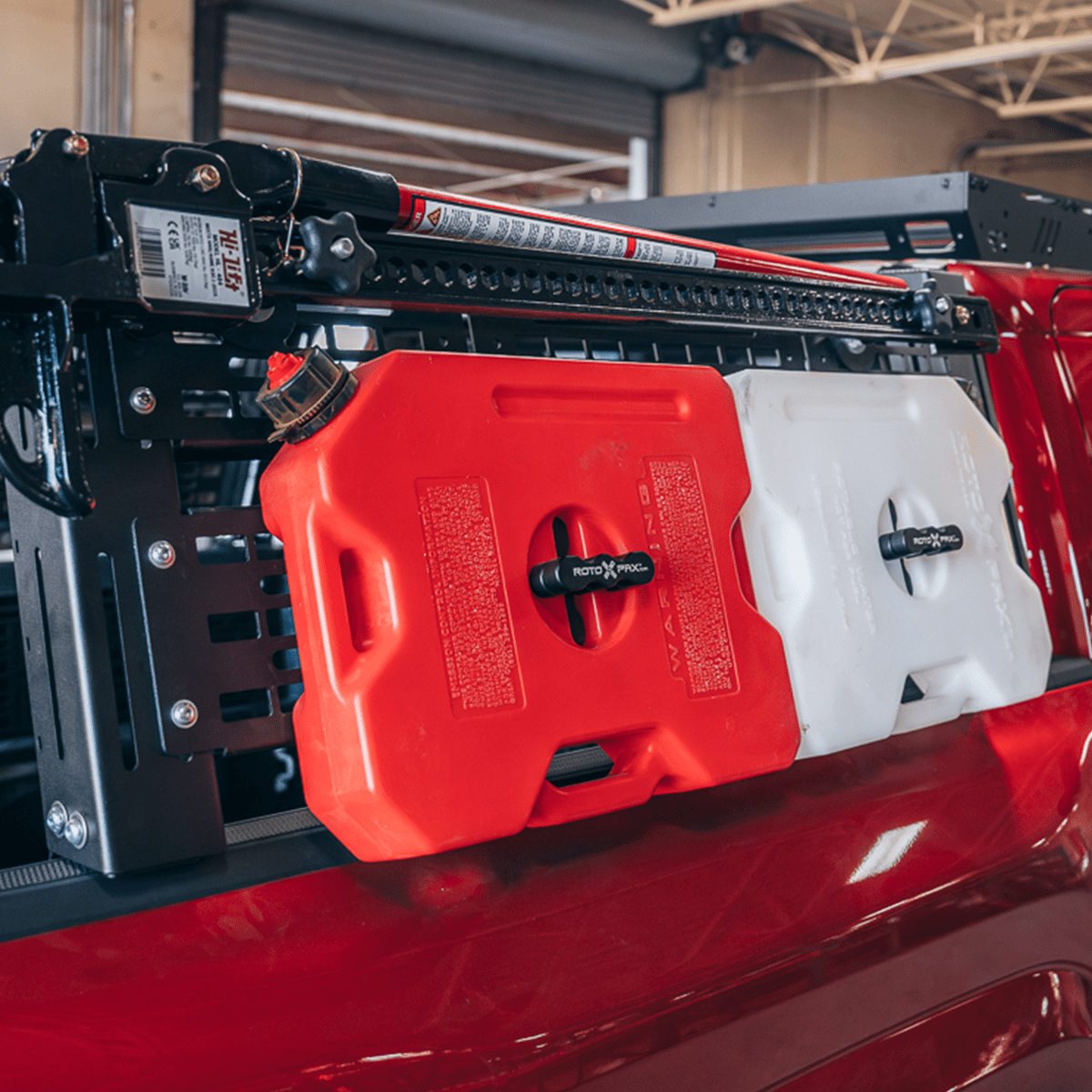 Overland Bed Rack For 2024+ Toyota Tacoma - Spirit of 1876Dealers of Cali Raised LED