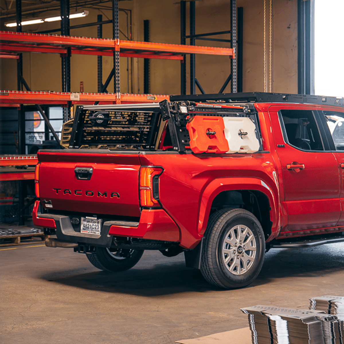 Overland Bed Rack For 2024+ Toyota Tacoma - Spirit of 1876Dealers of Cali Raised LED