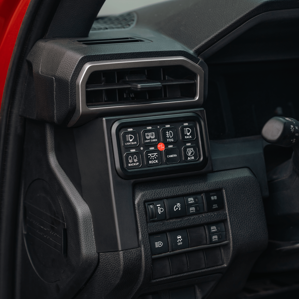 OEM Style Switch Panel For 2025+ Toyota 4Runner - Spirit of 1876Cali Raised LED