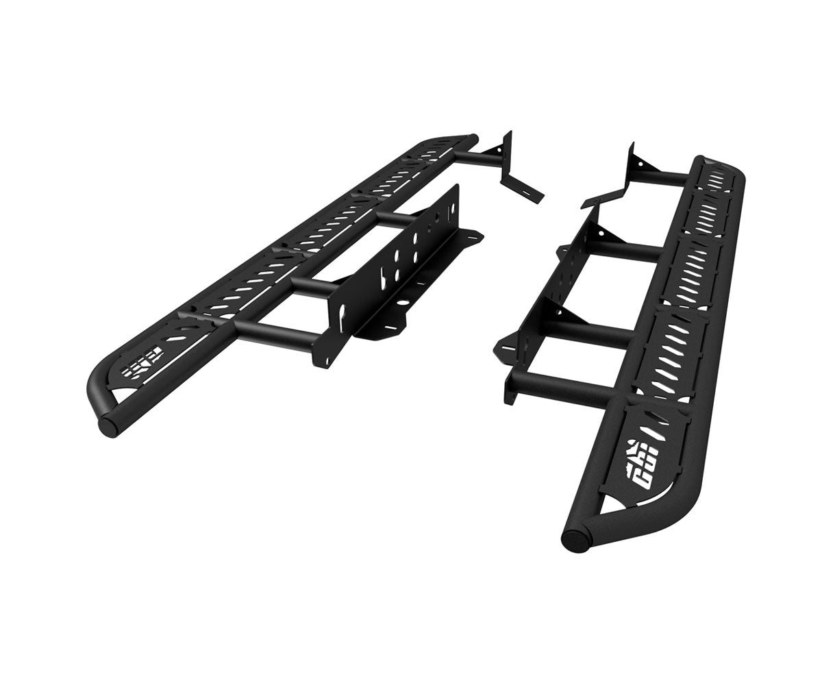 CBI Toyota Tacoma Overland Bolt-On Rock Sliders | 2005-2023
