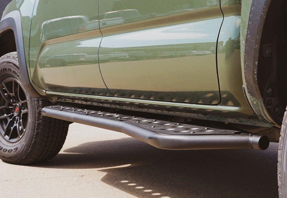 Step Edition Rock Slider Fits 2005 - 2023 Toyota Tacoma - Spirit of 1876Dealers of Cali Raised LED