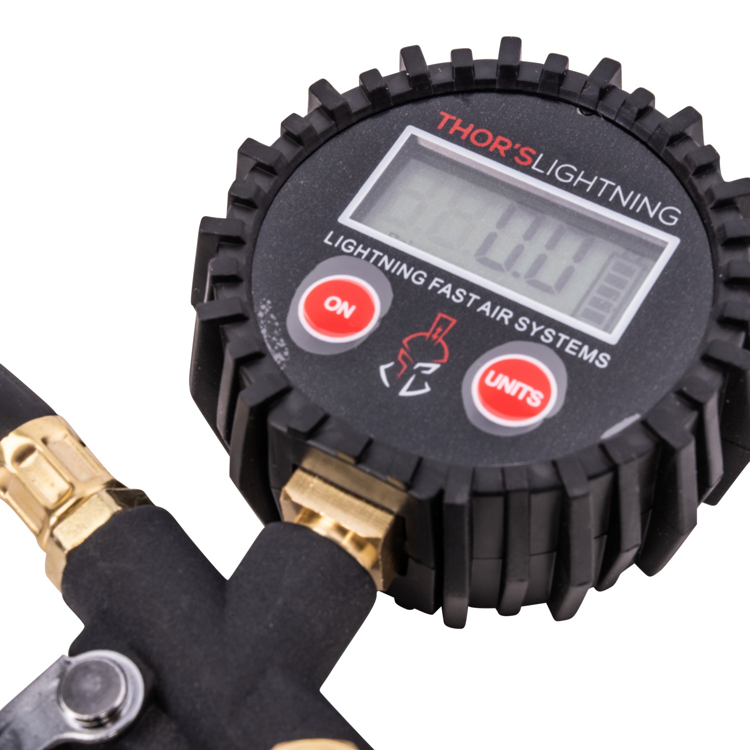 Thor's Lightning Portable Adventure Digital Tire Pressure Gauge Single Tire Deflator Hose Kit - Spirit of 1876Thor's Lightning Air Systems