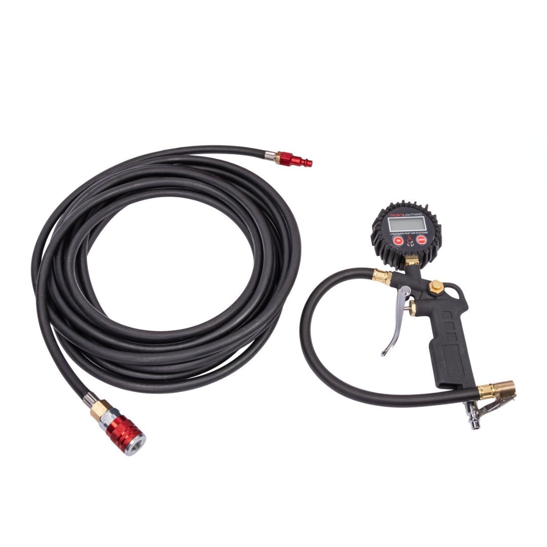 Thor's Lightning Portable Adventure Digital Tire Pressure Gauge Single Tire Deflator Hose Kit - Spirit of 1876Thor's Lightning Air Systems
