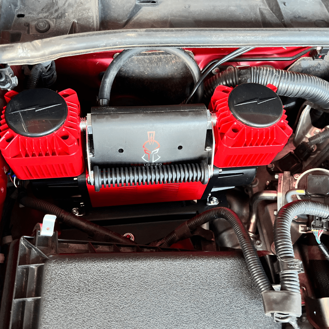 Thor's Lightning The Refuge 12v Underhood Air Compressor Mount for the 2010+ Toyota 4Runner - Spirit of 1876Thor's Lightning Air Systems