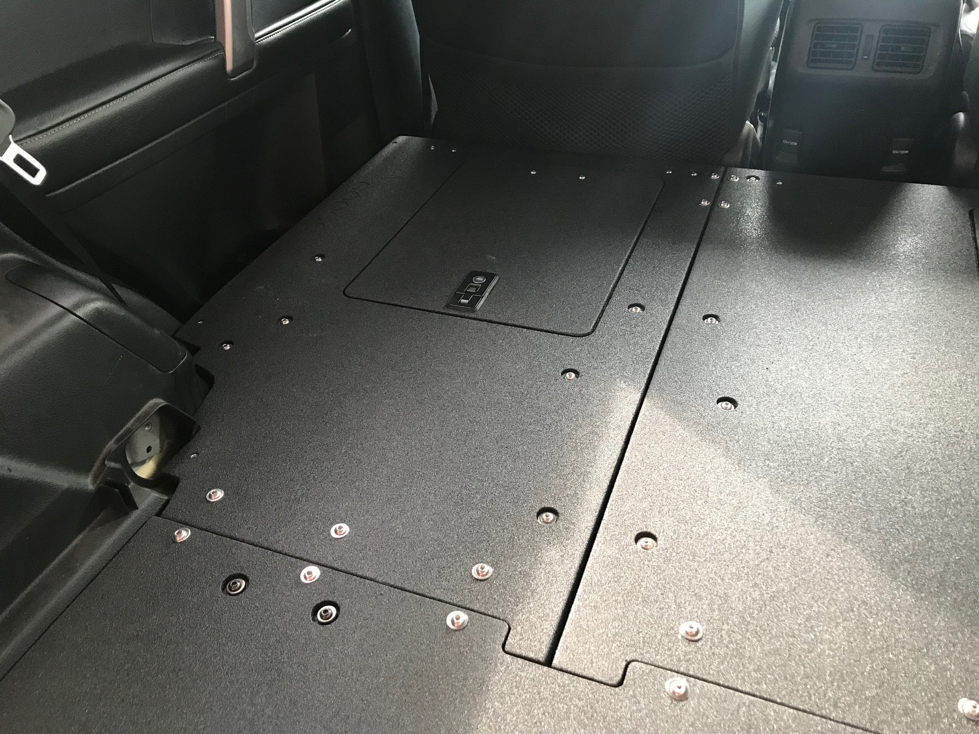 Toyota 4Runner 2010 - 2024 5th Gen. - Second Row Seat Delete Plate System - Spirit of 1876 - Goose Gear