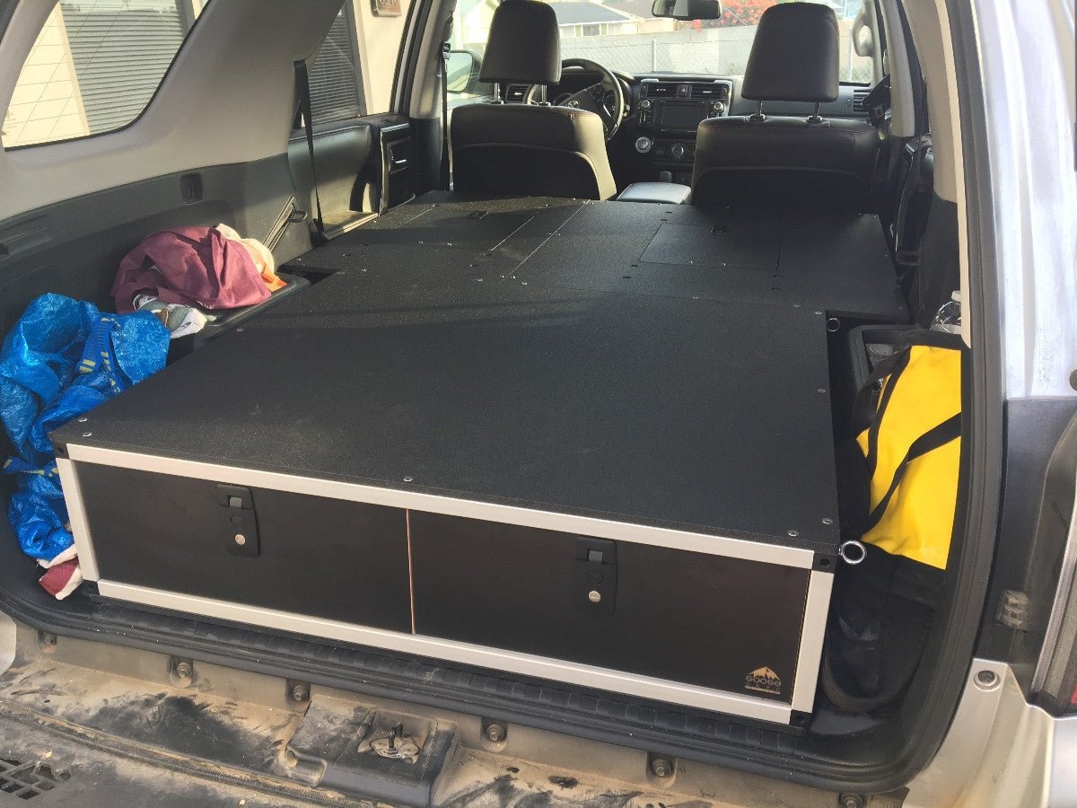 Toyota 4Runner 2010 - 2024 5th Gen. - Second Row Seat Delete Plate System - Module Height - Spirit of 1876 - Goose Gear