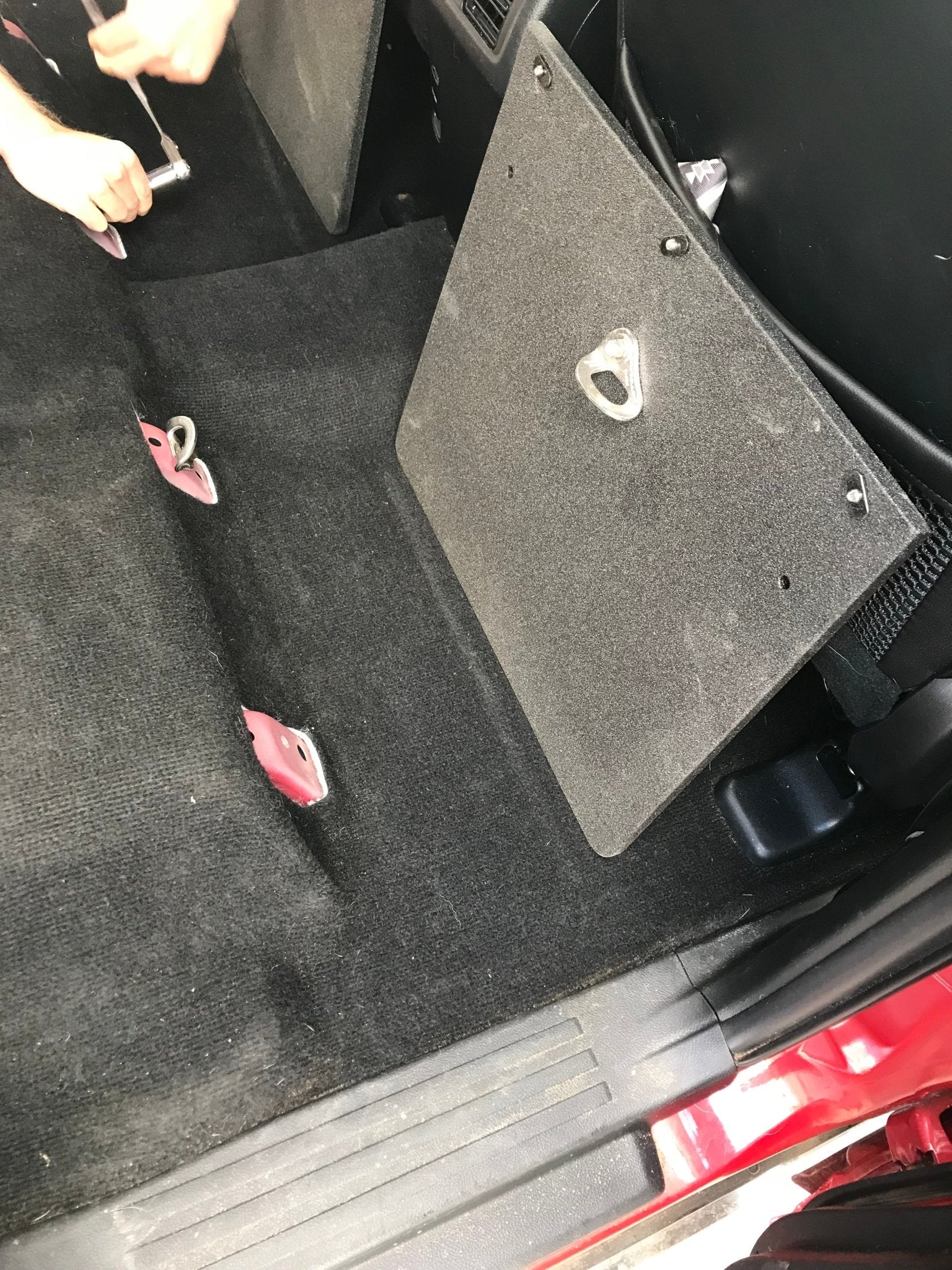 Toyota 4Runner 2010 - 2024 5th Gen. - Second Row Seat Delete Plate System - Module Height - Spirit of 1876 - Goose Gear