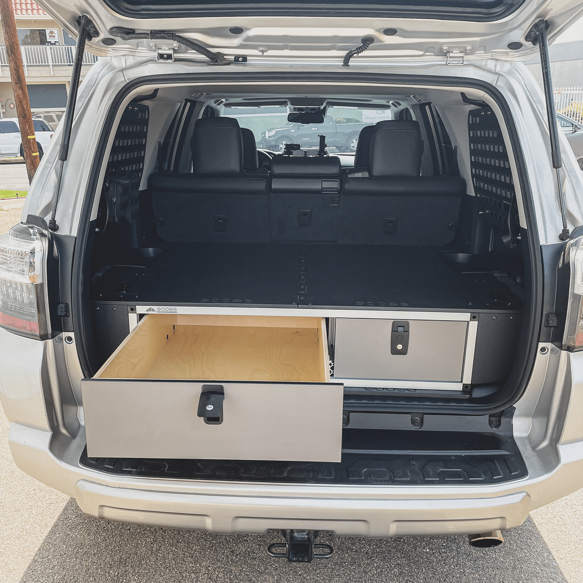 Toyota 4Runner 2010 - 2024 5th Gen. - Side x Side Drawer Module with Fitted Top Plate - Spirit of 1876 - Goose Gear