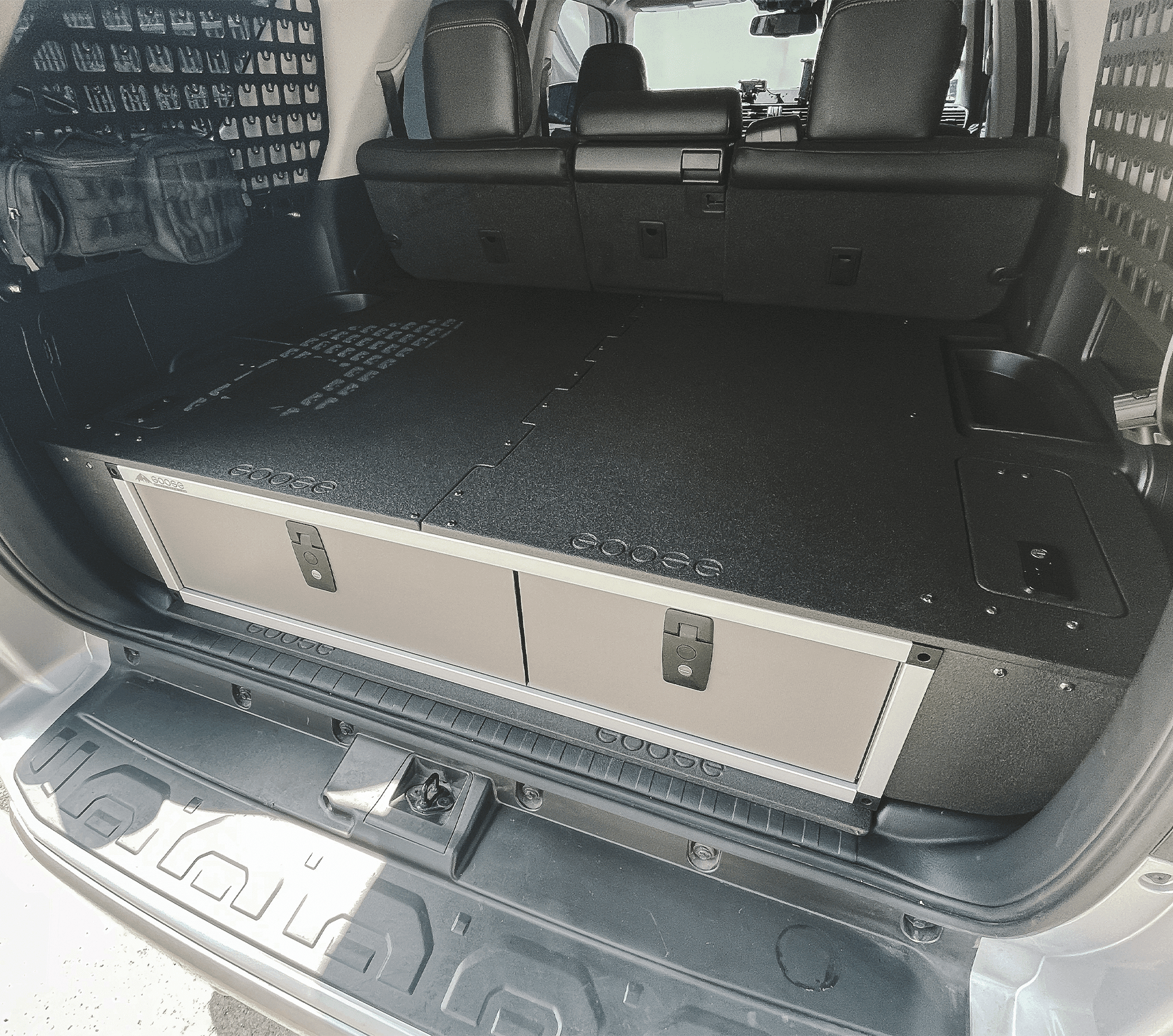 Toyota 4Runner 2010 - 2024 5th Gen. - Side x Side Drawer Module with Fitted Top Plate - Spirit of 1876 - Goose Gear