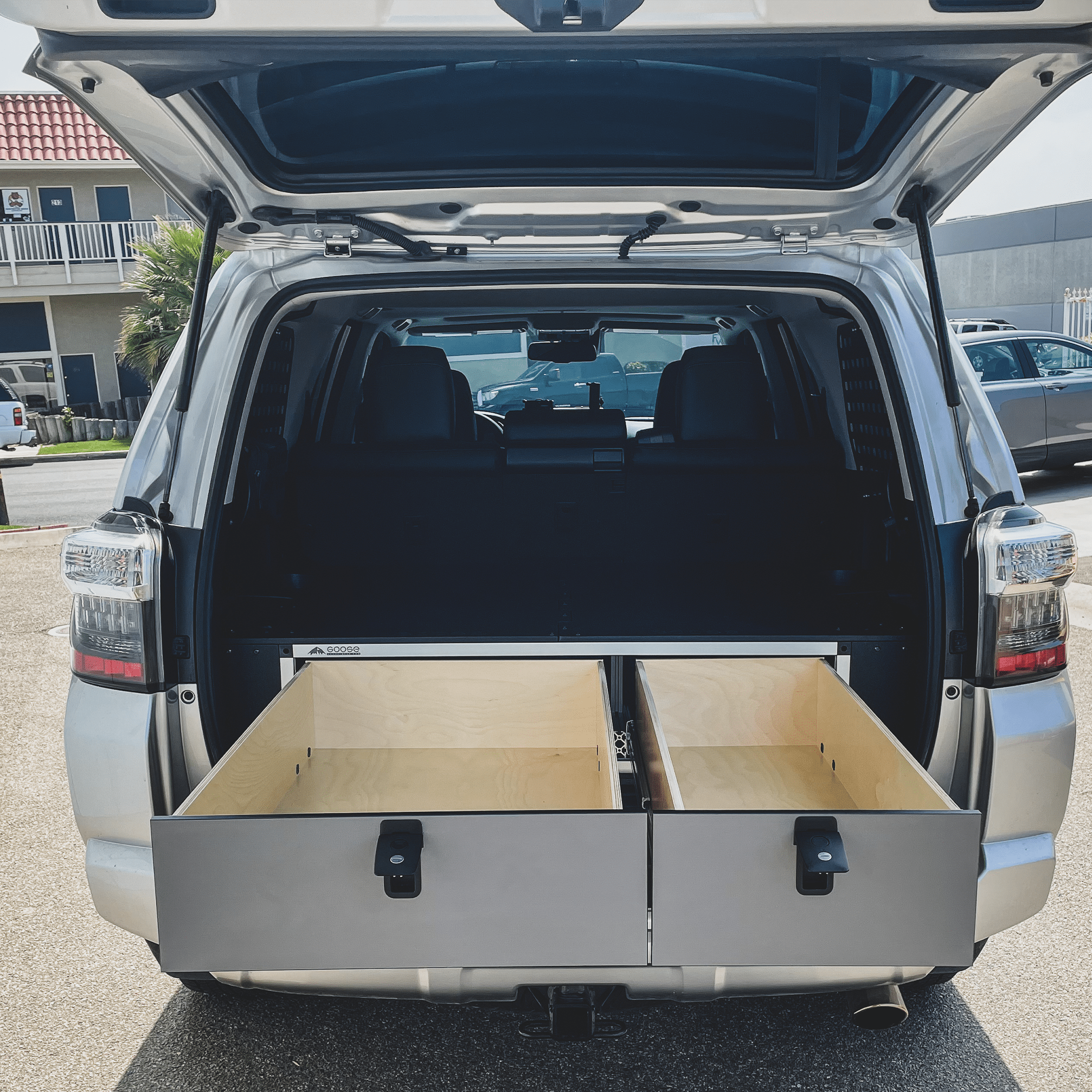 Toyota 4Runner 2010 - 2024 5th Gen. - Side x Side Drawer Module with Fitted Top Plate - Spirit of 1876 - Goose Gear