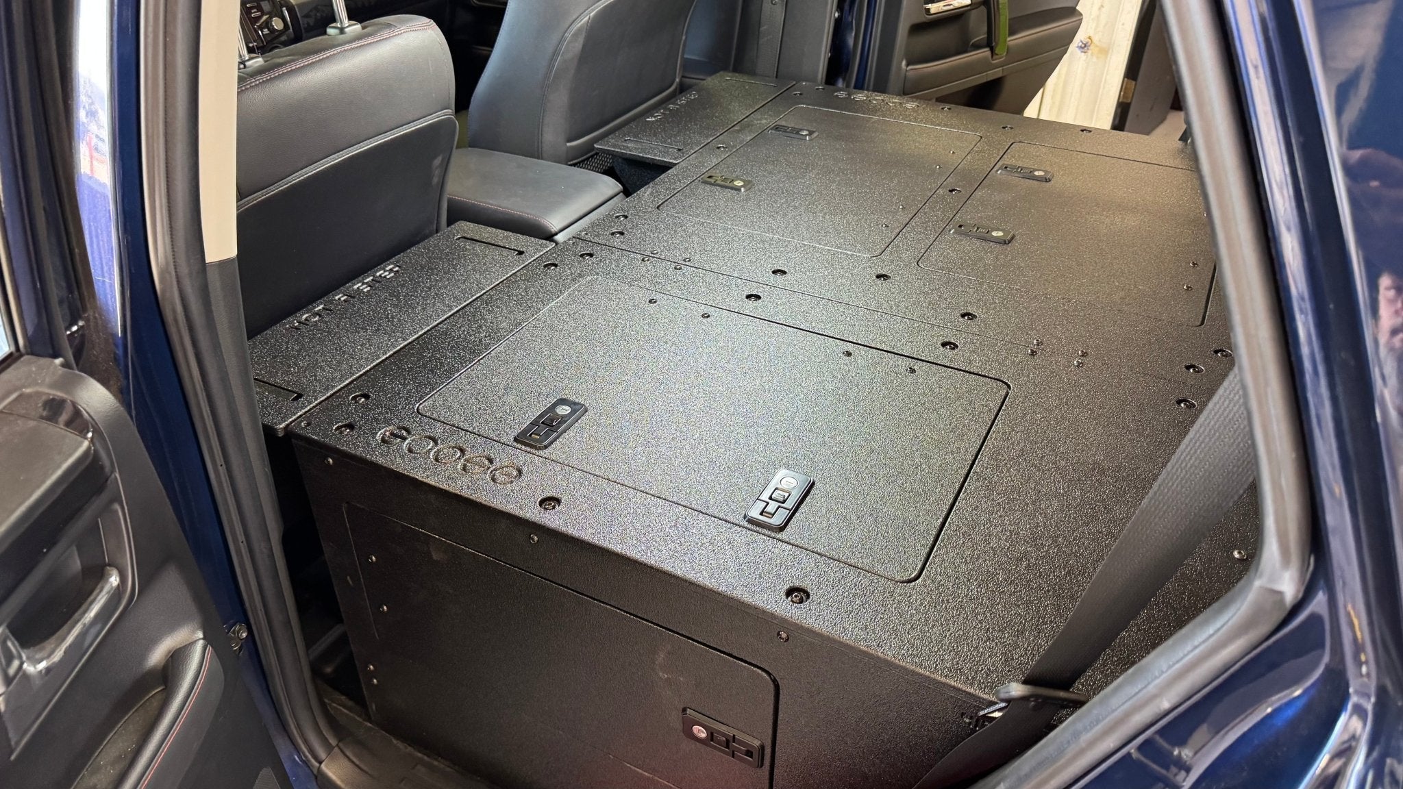 Toyota - 4Runner - 2010 - 2024 - 5th Gen - Standard - Explore Series - Seat Delete Plate System - Second Row - V2 - 10" Module Based - Spirit of 1876Goose Gear