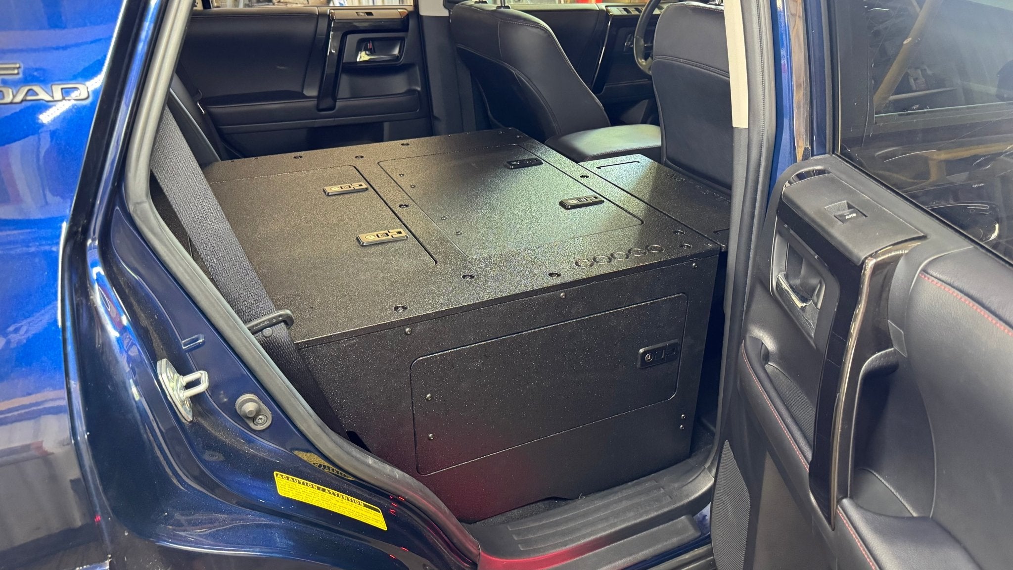 Toyota - 4Runner - 2010 - 2024 - 5th Gen - Standard - Explore Series - Seat Delete Plate System - Second Row - V2 - 10" Module Based - Spirit of 1876Goose Gear