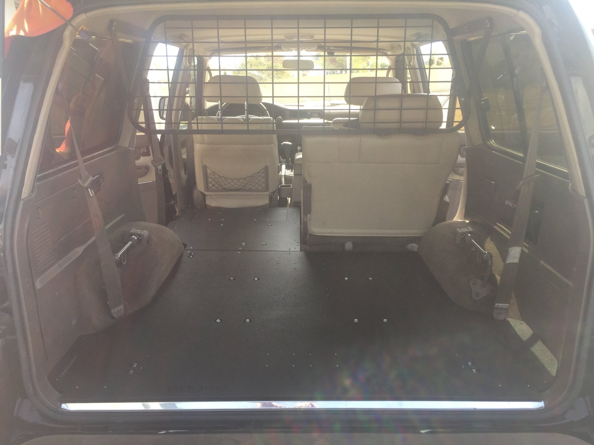 Toyota Land Cruiser 1991 - 1997 80 Series - Second Row Seat Delete Plate System - Spirit of 1876 - Goose Gear