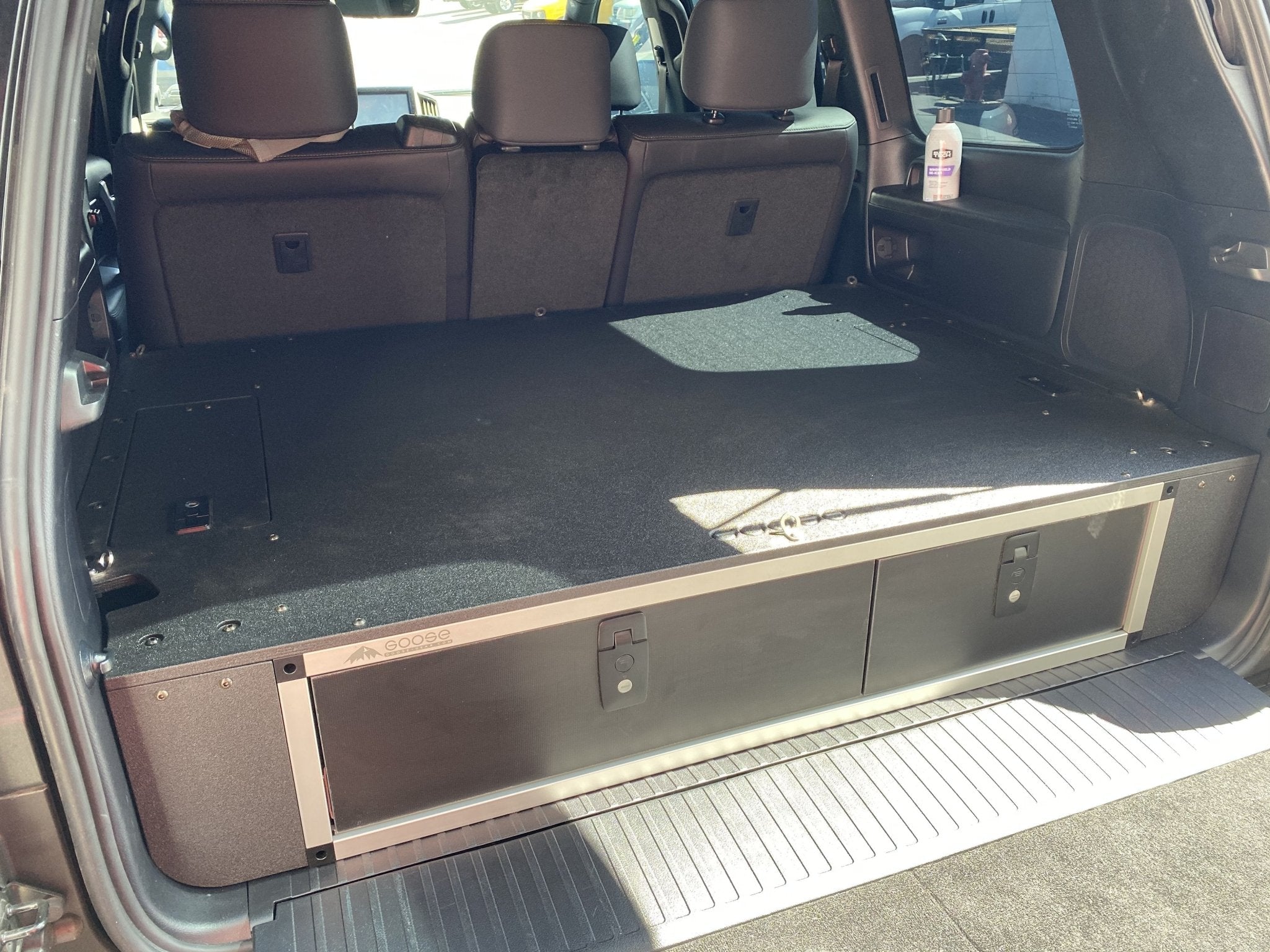 Toyota Land Cruiser 1998 - 2007 100 Series - Side x Side Drawer Module with Fitted Top Plate - Spirit of 1876 - Goose Gear
