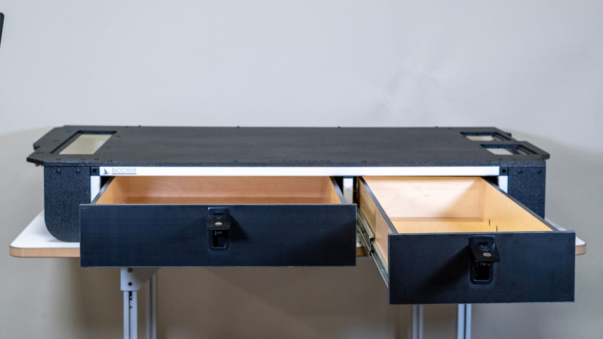 Toyota Land Cruiser 1998 - 2007 100 Series - Side x Side Drawer Module with Fitted Top Plate - Spirit of 1876 - Goose Gear