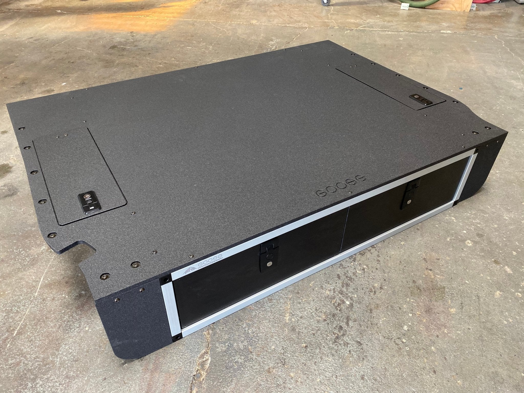 Toyota Land Cruiser 2008 - 2021 200 Series - Side x Side Drawer Module with Fitted Top Plate - Spirit of 1876 - Goose Gear