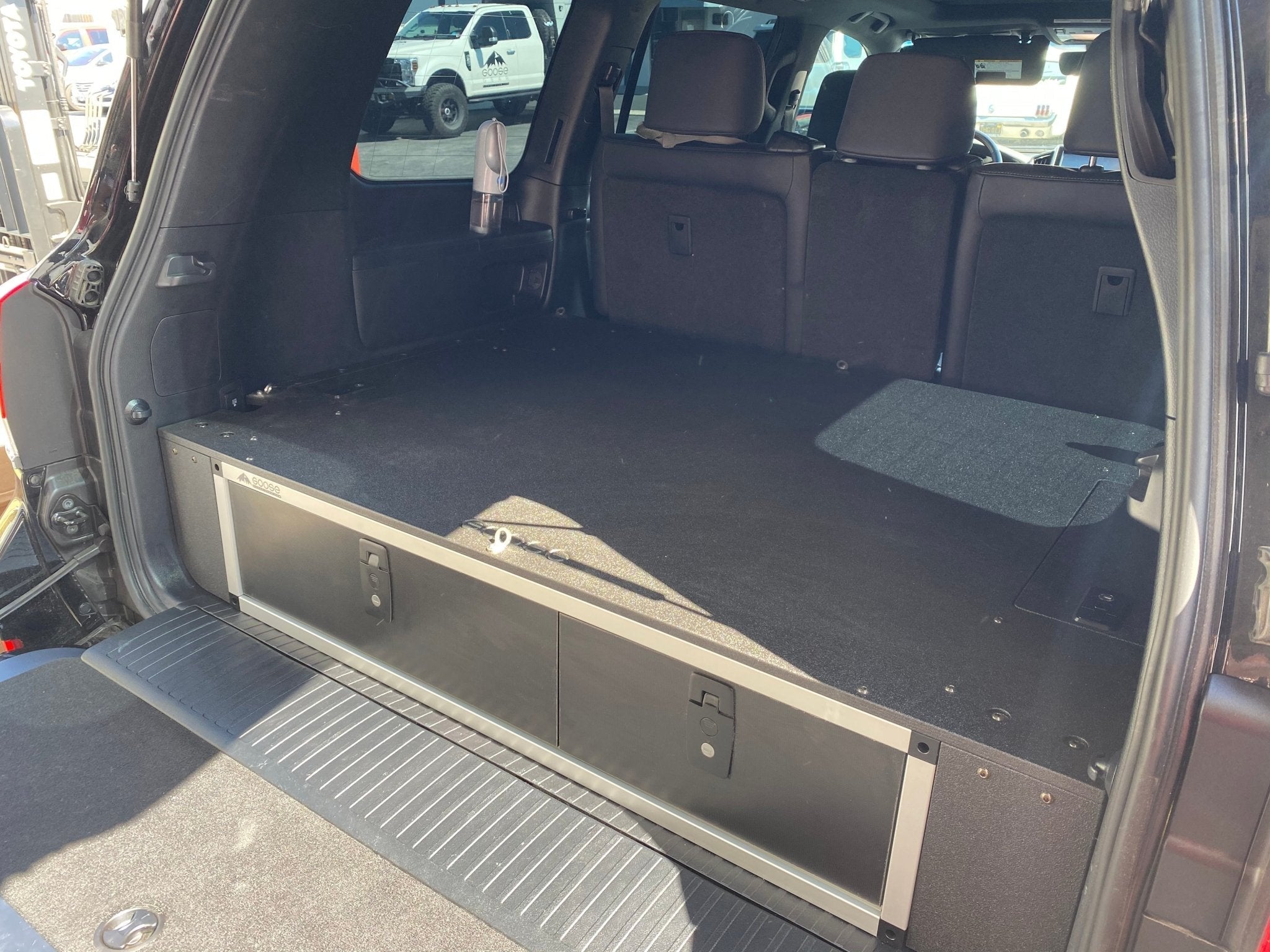 Toyota Land Cruiser 2008 - 2021 200 Series - Side x Side Drawer Module with Fitted Top Plate - Spirit of 1876 - Goose Gear