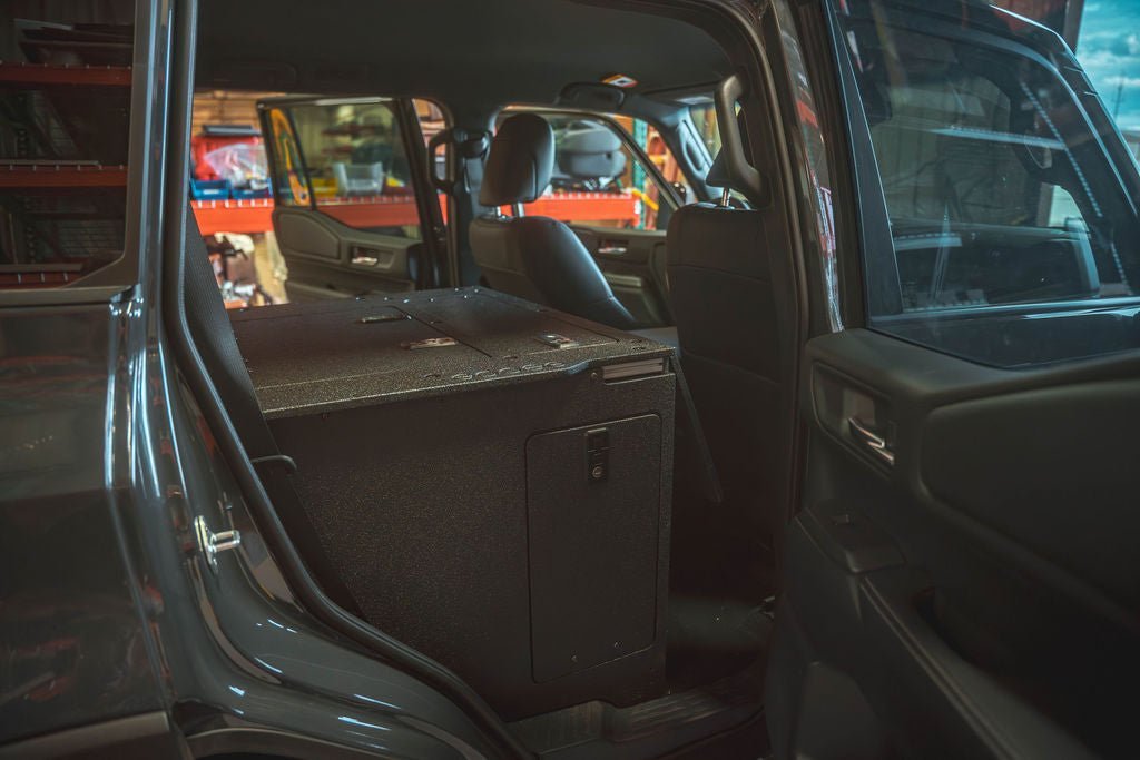 Toyota - Land Cruiser - 2024 - Present - LC250 - Explore Series - Seat Delete Plate System - Second Row - Module Based - Spirit of 1876 - Goose Gear
