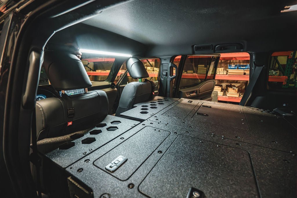 Toyota - Land Cruiser - 2024 - Present - LC250 - Explore Series - Seat Delete Plate System - Second Row - Module Based - Spirit of 1876 - Goose Gear
