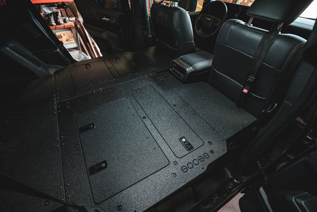 Toyota - Land Cruiser - 2024 - Present - LC250 - Explore Series - Seat Delete Plate System - Second Row - Plate Based - Spirit of 1876 - Goose Gear