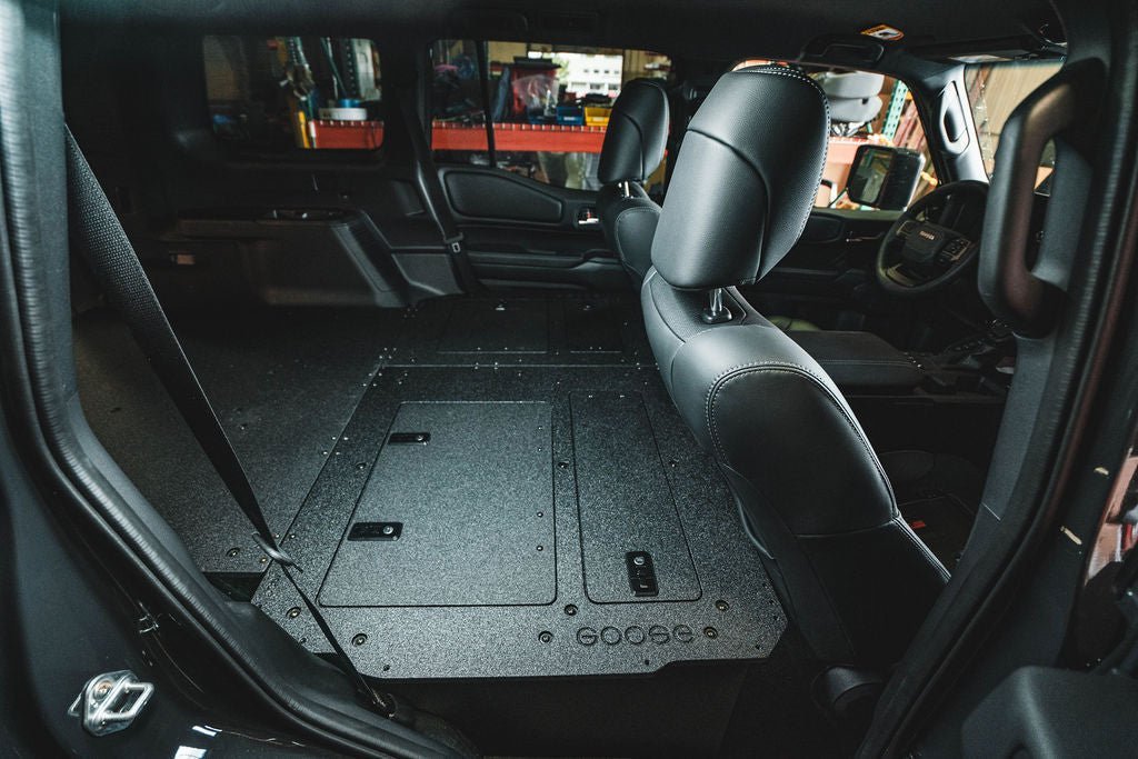 Toyota - Land Cruiser - 2024 - Present - LC250 - Explore Series - Seat Delete Plate System - Second Row - Plate Based - Spirit of 1876 - Goose Gear
