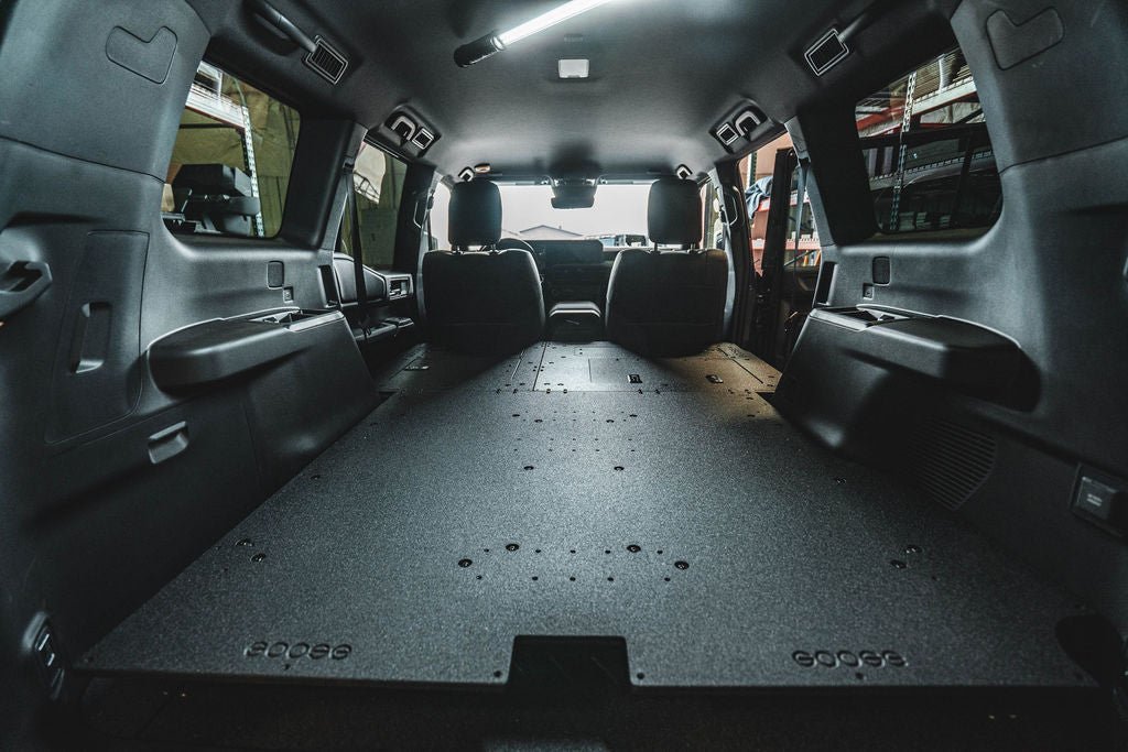 Toyota - Land Cruiser - 2024 - Present - LC250 - Explore Series - Seat Delete Plate System - Second Row - Plate Based - Spirit of 1876 - Goose Gear