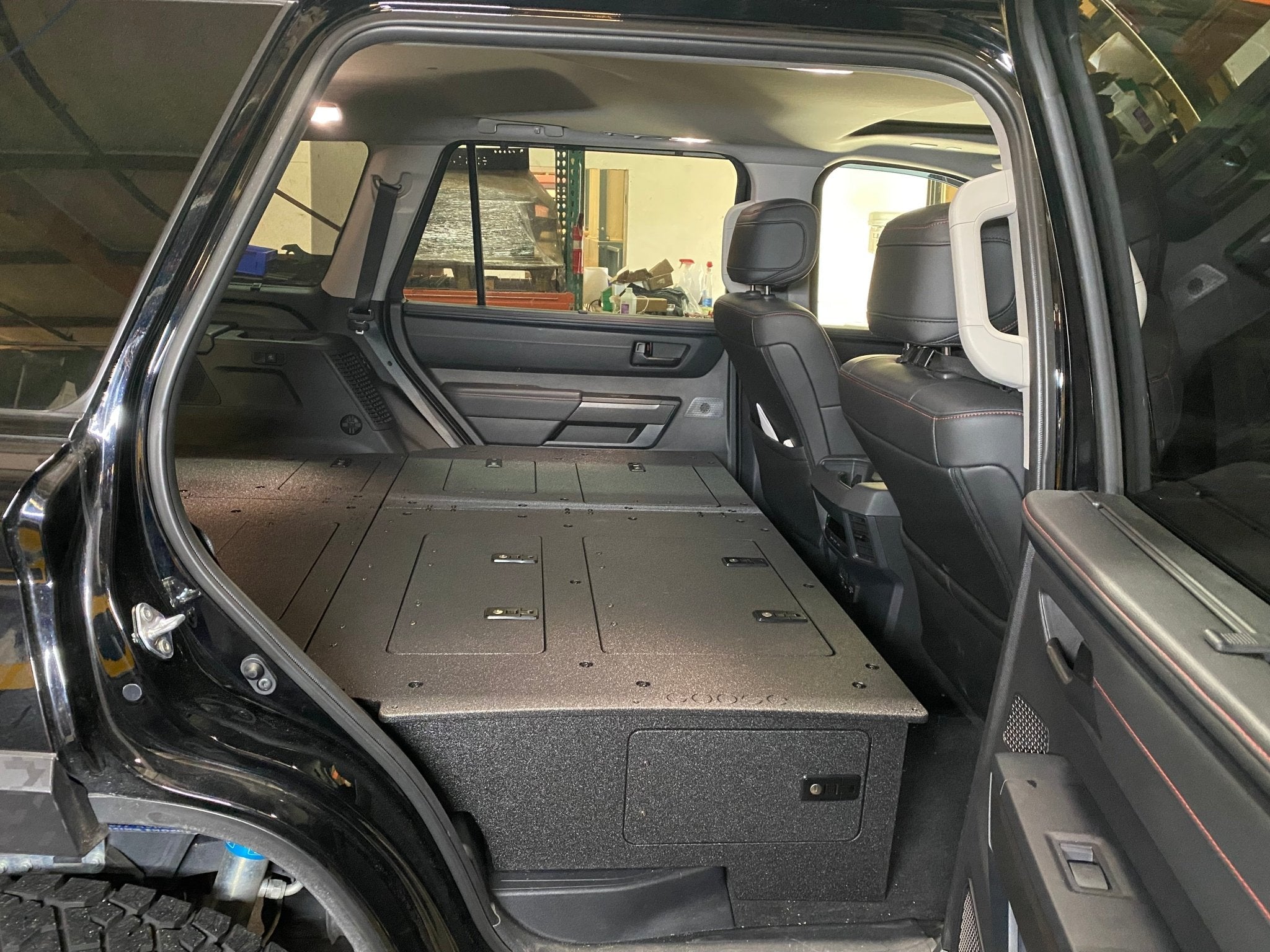 Toyota - Sequoia - 2023 - Present - 3rd Gen - Explore Series - Seat Delete Plate System - Stealth Sleep Package - Spirit of 1876 - Goose Gear