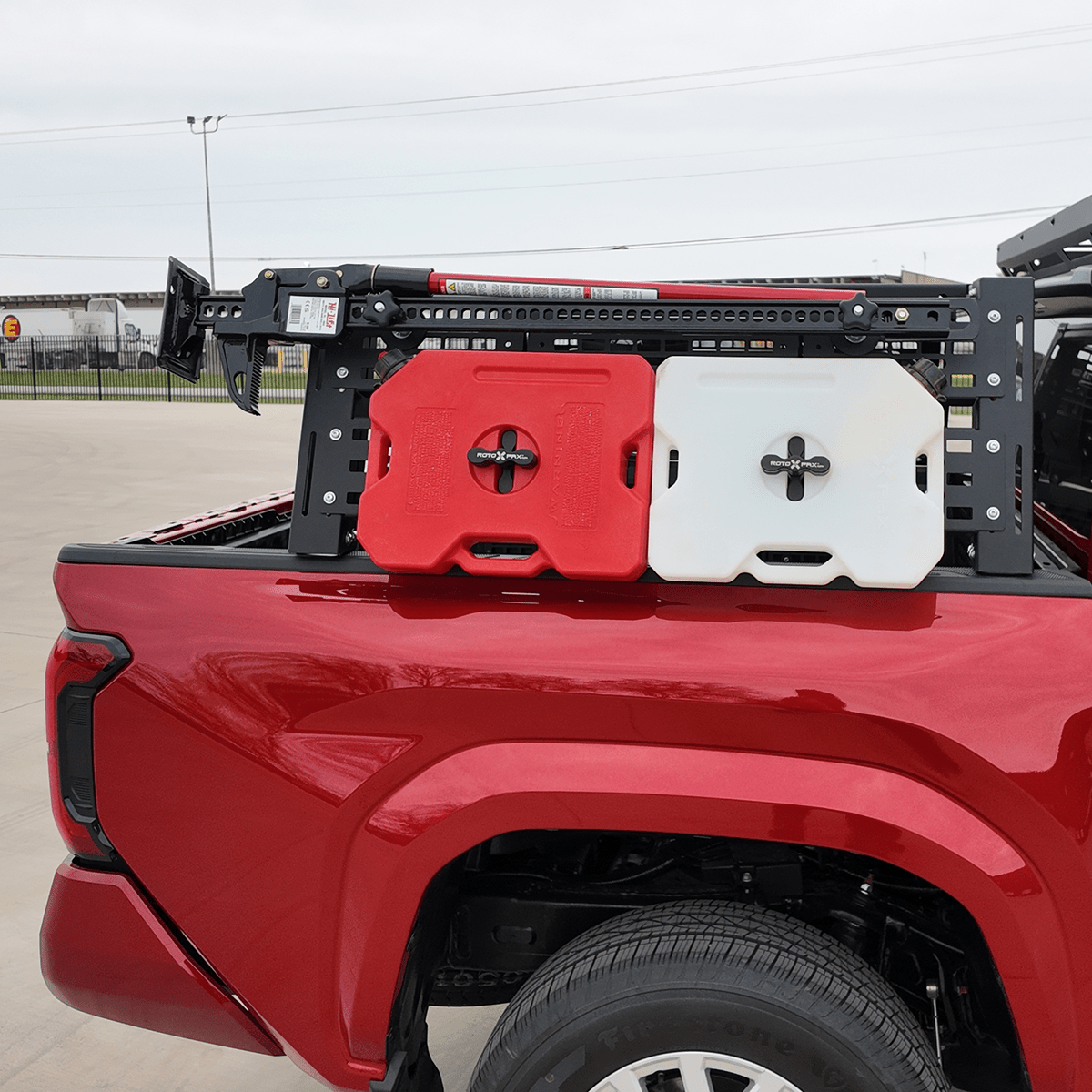Overland Bed Rack For 2024+ Toyota Tacoma - Spirit of 1876Dealers of Cali Raised LED