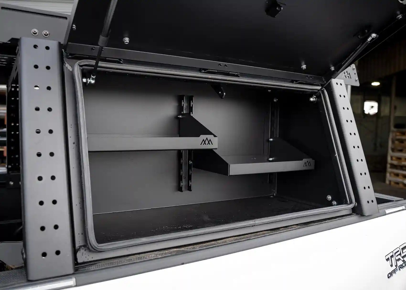 Overland Bed Rack Storage Box - Toyota Tacoma - Spirit of 1876 - Backwoods Adventure Mods