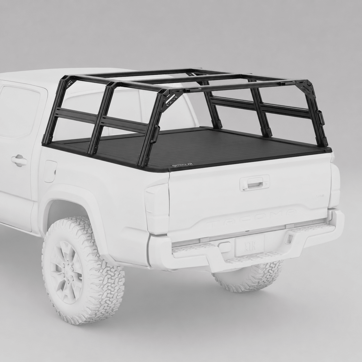 Toyota Tacoma Bed Rack for Retrax XR Covers | XTR3 Tonneau-Compatible - Spirit of 1876 - Xtrusion Overland