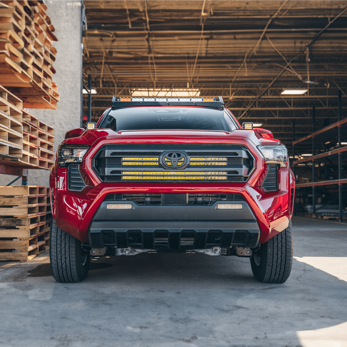 32" Lo Pro Grille LED Light Bar Kit for 2024+ Toyota Tacoma - Spirit of 1876 - Dealers of Cali Raised LED