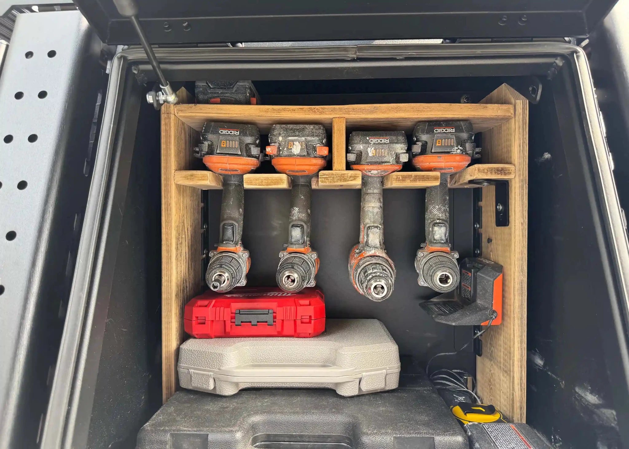 Overland Bed Rack Storage Box - Toyota Tundra - Spirit of 1876 - Backwoods Adventure Mods