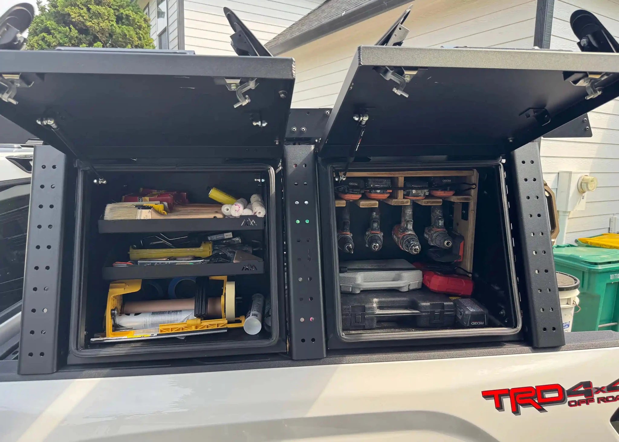 Overland Bed Rack Storage Box - Toyota Tundra - Spirit of 1876 - Backwoods Adventure Mods
