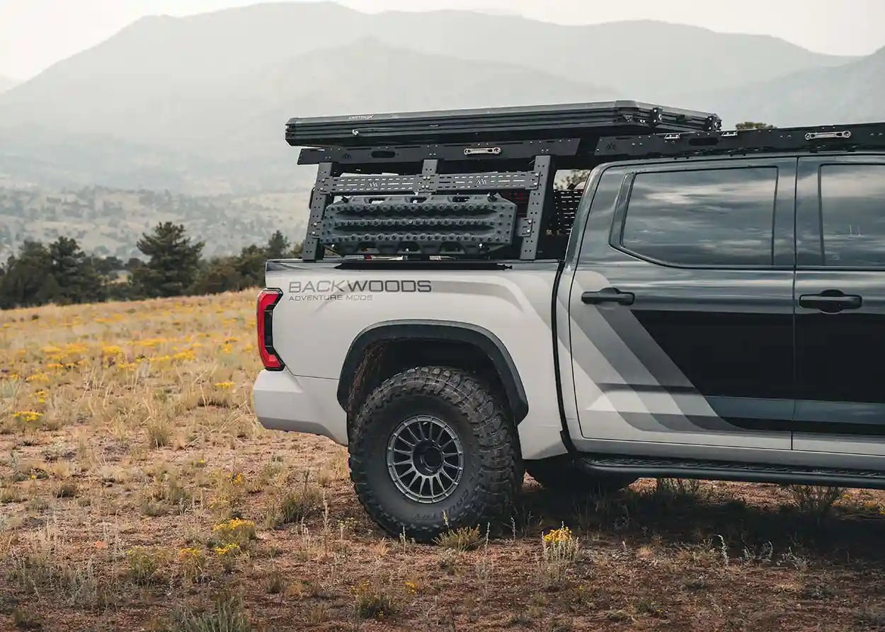 Toyota Tundra Bed Rack - Full Height - Spirit of 1876 - Backwoods Adventure Mods