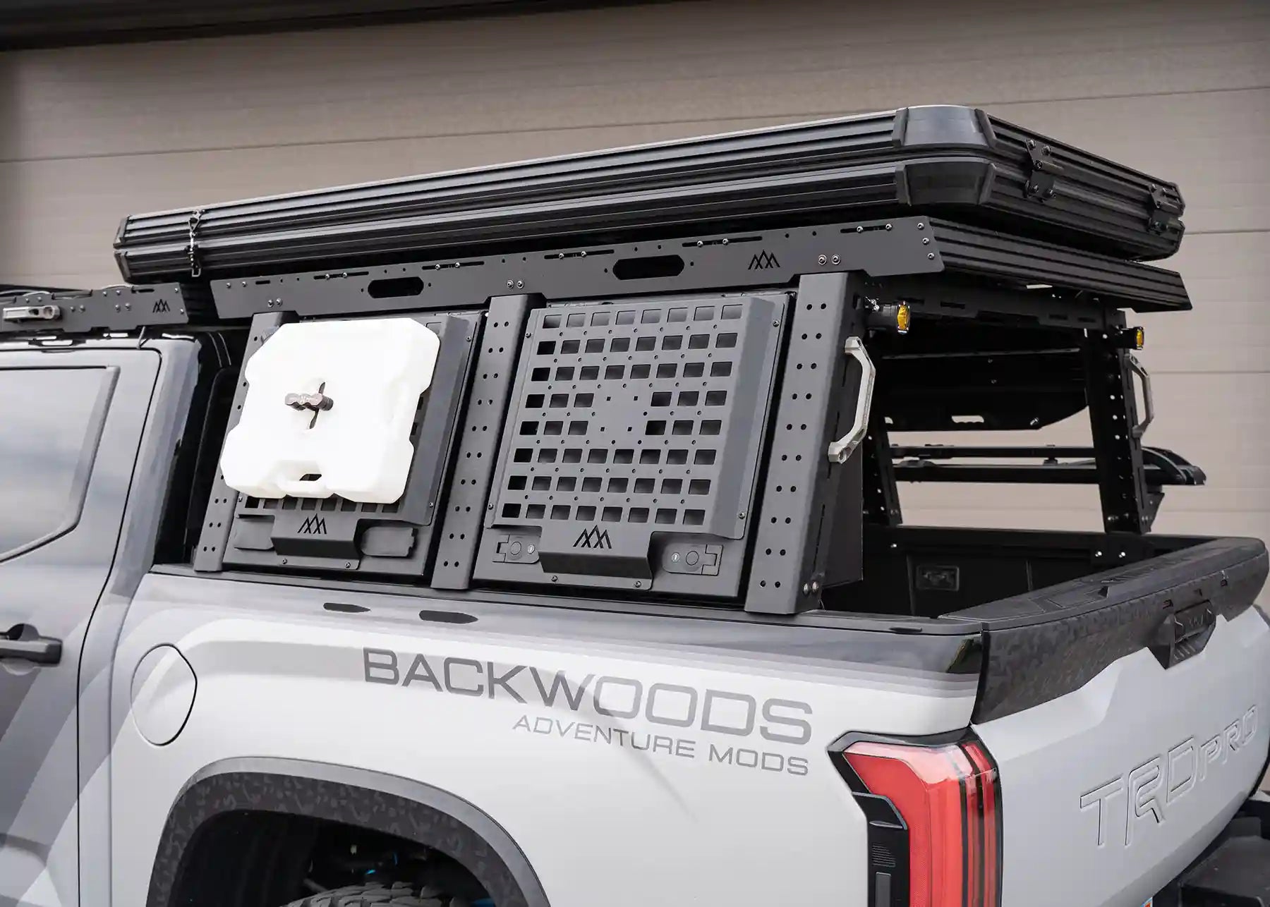 Toyota Tundra Bed Rack - Full Height - Spirit of 1876 - Backwoods Adventure Mods